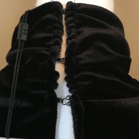 NWT Halston Black Sleeveless Top - Picture 6 of 10